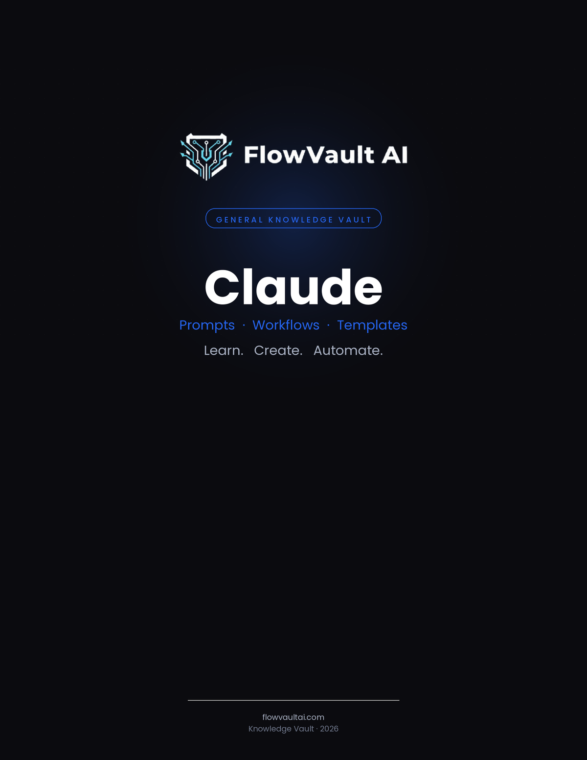 General Knowledge Vault — Claude AI Edition